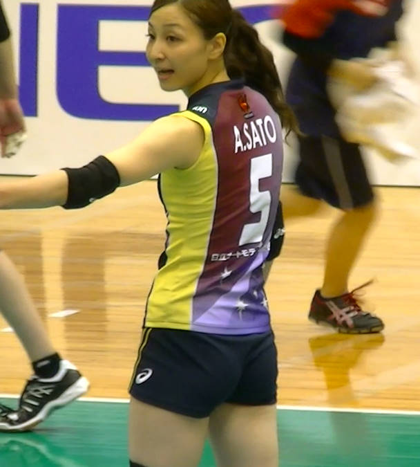 Volleyball players like itブログ佐藤あり紗 (63)
