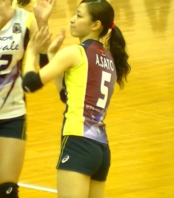 Volleyball players like itブログ佐藤あり紗 (53)