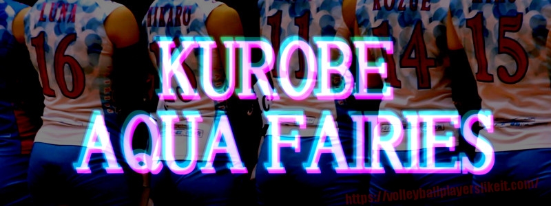 KUROBEｱｸｱﾌｪｱﾘｰｽﾞ【V･CHALLENGE LEAGUEⅠ KUROBE AQUA FAIRIES】（Japan Volleyball Professional League)